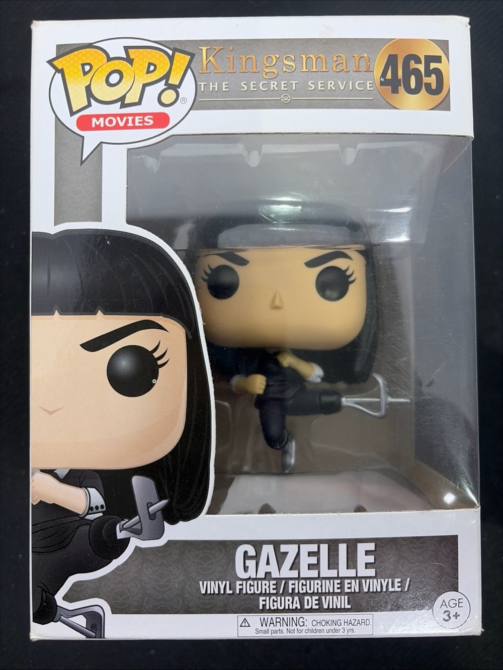 Funko Pop Movies Kingsman Gazelle #465 Vinyl Figure